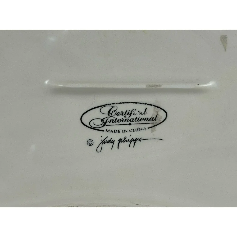 Certified International Vegetable Bowl/Platter Judy Phipps Large 19